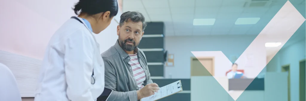 Man Talking to Doctor 3x12x - SelectDr